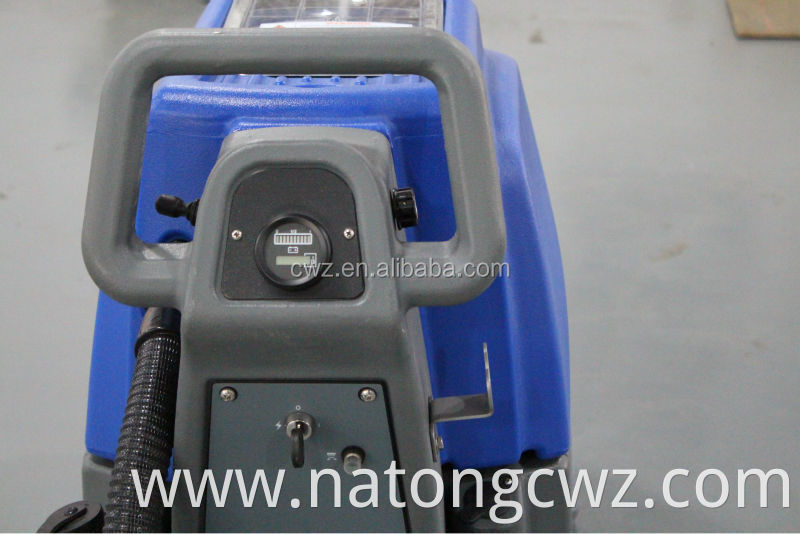 Easy operation small type floor scrubber dryer